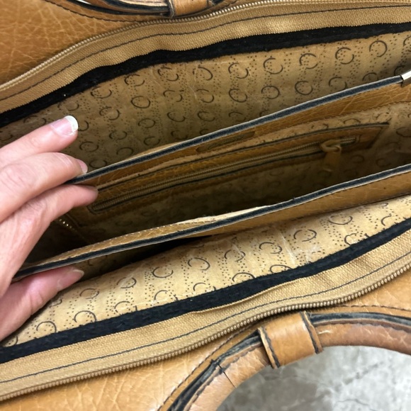 April cornell Tan Leather Women's Bag - Picture 6 of 7